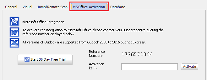 Office Integration not working 3