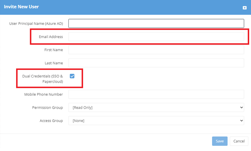 Adding a new user with Azure AD 5