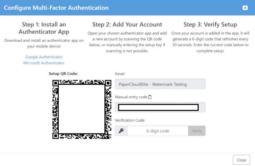 Authenticator App MFA 22